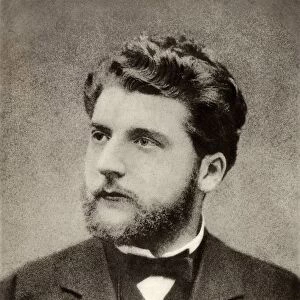Georges (Alexandre Cesar Leopold) Bizet (1838-1875) French composer. After a photograph