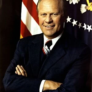 Gerald Ford (1913-2006) 38th President of the United States 1974-1977. Became President