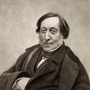 Gioachino (Antonio) Rossini (1792-1868) Italian composer. From a photograph by Nadar