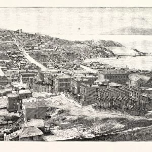 The Golden Gate San Francisco Engraving 1876, US
