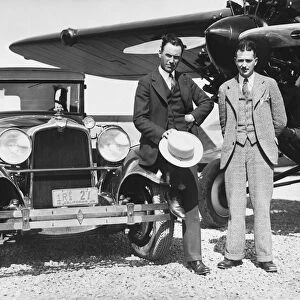 Howard Hughes & Roscoe Turner Howard Hughes & Roscoe Turner