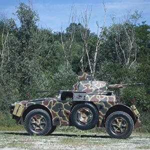 Italian AB 43 armored car, 1944