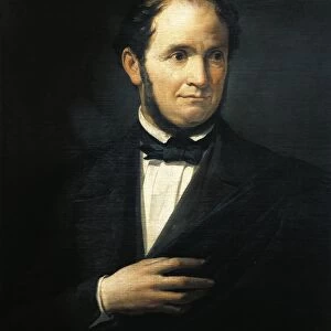 Italy, Milan, Portrait of Italian composer, Saverio Mercadante