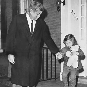 Kennedy and Daughter Caroline