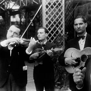 Musicians And Singers. Neapolitan Posteggia 1920-30