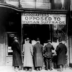 National Association Opposed To Woman Suffrage s