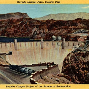 Nevada Lookout Point, Boulder Dam