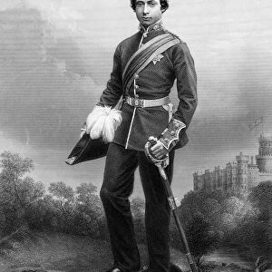 Portrait of king Edward VII