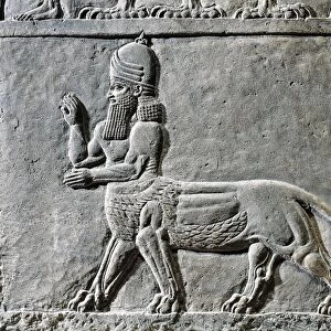 Relief with sphinx, from Nineveh
