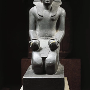 Schist statue of Ramses IV, circa 1165 B. C