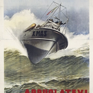 Second World War, Propaganda poster for Italian Navy assault unit Decima Flottiglia Mas