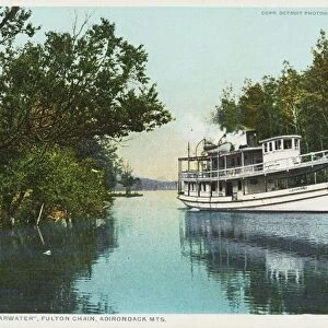 Steamer Clearwater Postcard. ca. 1900, Steamer Clearwater Postcard