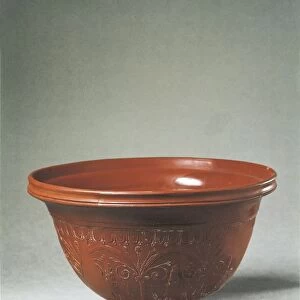 Terracotta samian ware (glossy red pottery)