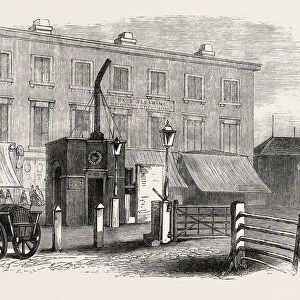 Turnpike Gates in and Near London Just Demolished: City Road Gate, Uk, 1864