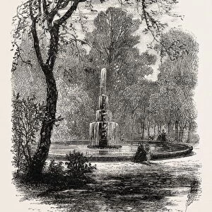 View in Chester Square, Boston, United States of America, Us, Usa, 1870S Engraving