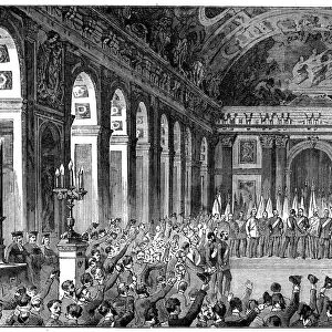 Wilhelm I (1797-1888) King of Prussia from 1861 being proclaimed Emperor of Germany, 1871