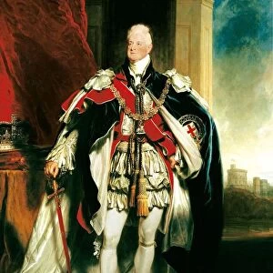 William IV (1765-1837), 1833, King of United Kingdom (1830-1837). Portrait by Sir