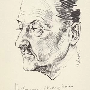 William Somerset Maugham (1874-1965), English novelist and short story writer. Maugham