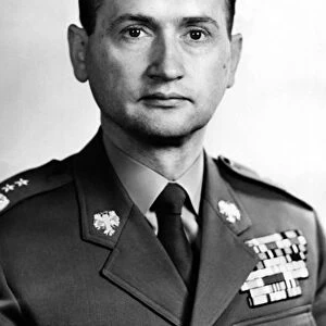 Wojciech Jaruzelski born 1923former Commander-in-chief of the communist Polish Peoples Army