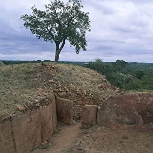 Zimbabwe, Bulawayo, Khami ruins National Monument, ancient capital of Torwa dynasty (from 1450 to 1683)