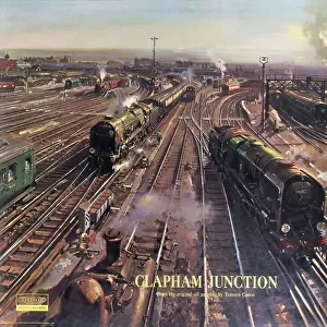 Clapham Junction, BR (SR) poster, 1962