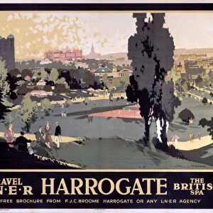 Harrogate, LNER poster, 1930