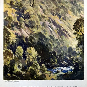 Northern Scotland, BR (ScR) poster, 1948-1965