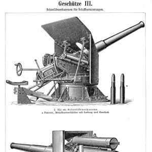 Artillery engraving 1895