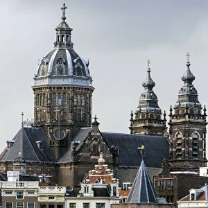 The Basilica of Saint Nicholas in the Old Centre district of Amsterdam