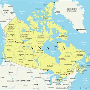 Canada Reference Map