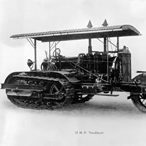 Catalogue Shot Of A 75 H. P. Tracklayer