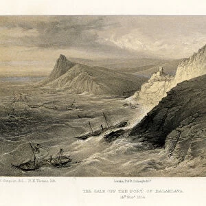 Crimean War - Gale off the Port of Balaklava