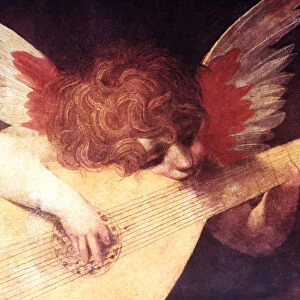 Cupid Playing the Lute