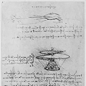 Scientific inventions by Leonardo da Vinci