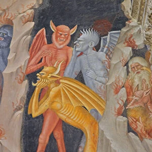 Descent into Hell, Spanish Chapel, Church of Santa Maria Novella, Florence, Tuscany, Italy