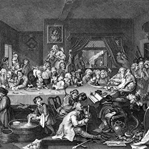 The Election, by William Hogarth