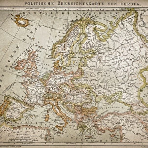 Ethnographic map of Europe
