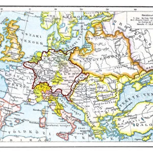 Europe after the Peace Treaty in Westphalia (1648)