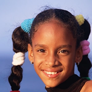 Girl (10-12) Havana, Cuba, portrait