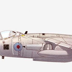Illustration of Harrier Jump Jet