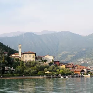 Lake Iseo, Lombardy, Northern Italy,