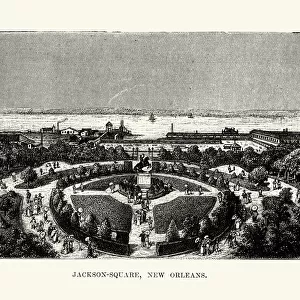 Jackson Square, New Orleans, 19th Century