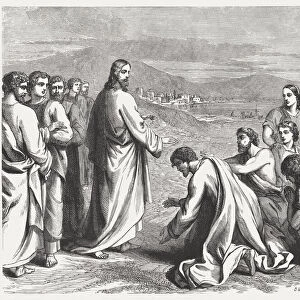 Jesus heals the sick and the possessed (Mark 3, 7-12)