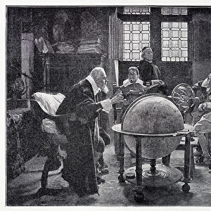 John Milton meeting with Galileo Galilei 1638
