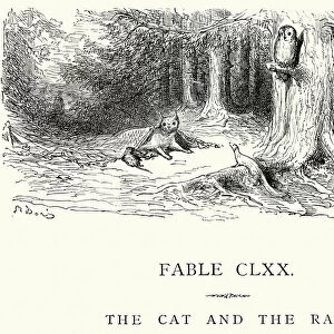 La Fontaines Fables - Cat and the Rat