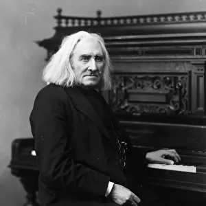 Liszt At Piano