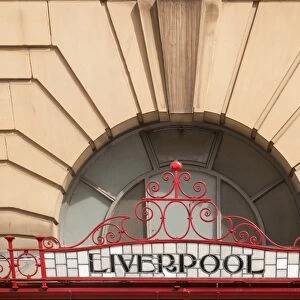 Liverpool, Victoria station in Manchester