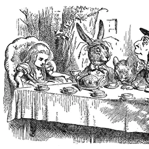 The Mad Hatter Tea Party - Alice in Wonderland 1897