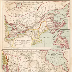 Map of the Canada dominion 1877