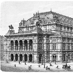 Opera theater in Vienna